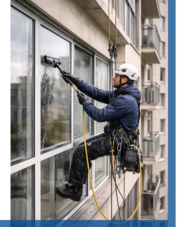 Мойка балконного остекления в Балахне от 3657 р. | ВЫСОТНИК-Блх