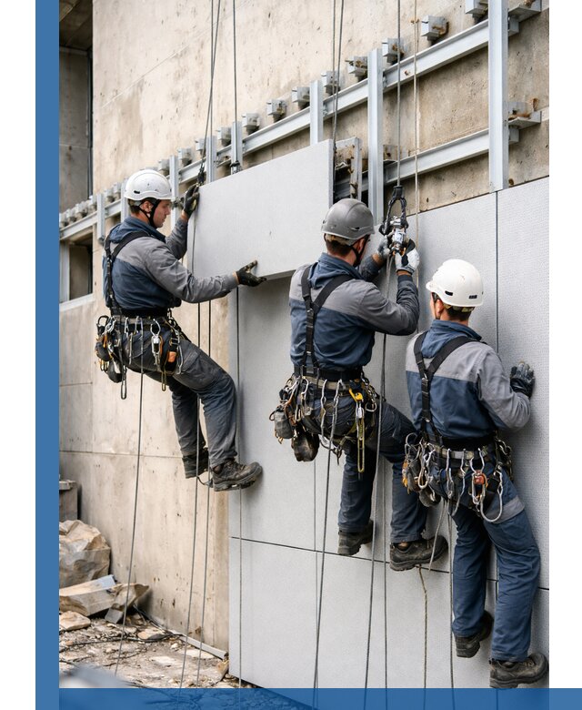 Монтаж вентилируемого фасада в Балахне под ключ с гарантией качества