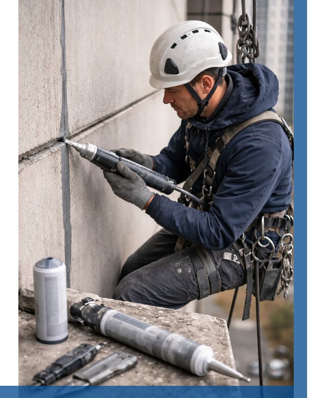 Вторичная герметизация швов в Балахне от 470 р. | ВЫСОТНИК-Блх