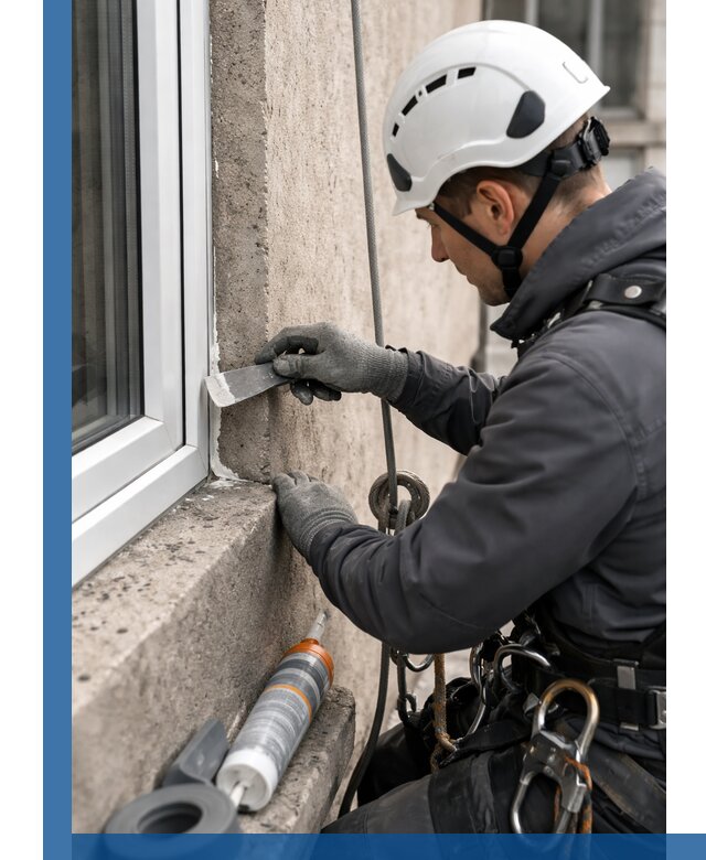 Герметизация монтажных швов окон в Балахне с гарантией качества