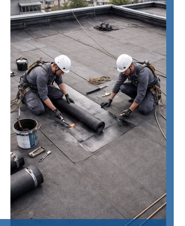 Ремонт мягкой кровли под ключ в Балахне от 731 р. | ВЫСОТНИК-Блх