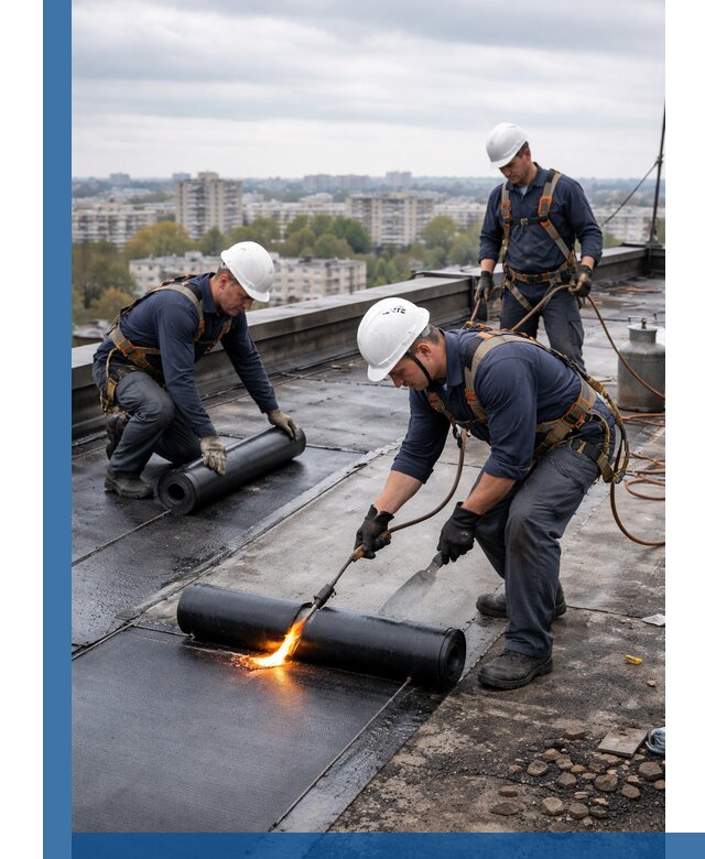 Ремонт наплавляемой кровли в Балахне качественно и надежно