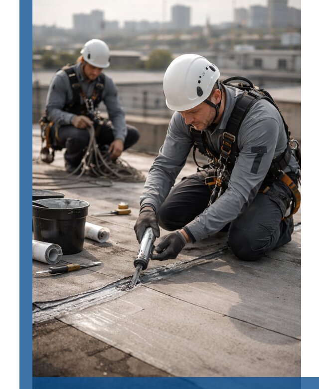 Аварийное и капитальное устранение протечек кровли в Балахне