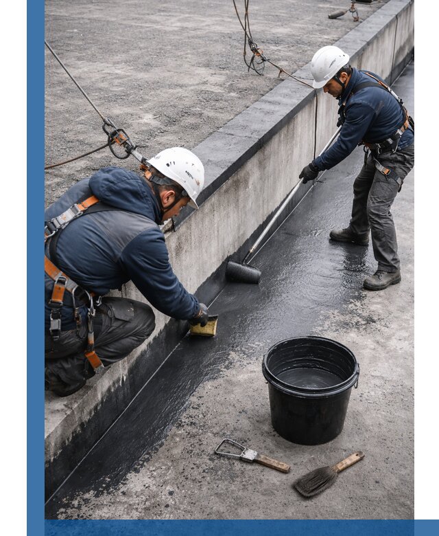 Гидроизоляция кровли жидкой резиной профессионально в Балахне