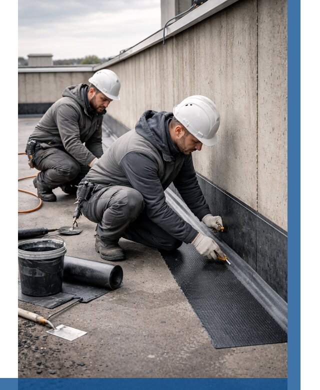 Гидроизоляция примыканий на кровле в Балахне от 940 р. | ВЫСОТНИК-Блх