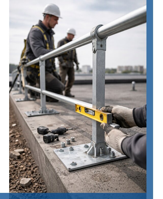 Монтаж кровельного ограждения в Балахне от 1254 р. | ВЫСОТНИК-Блх