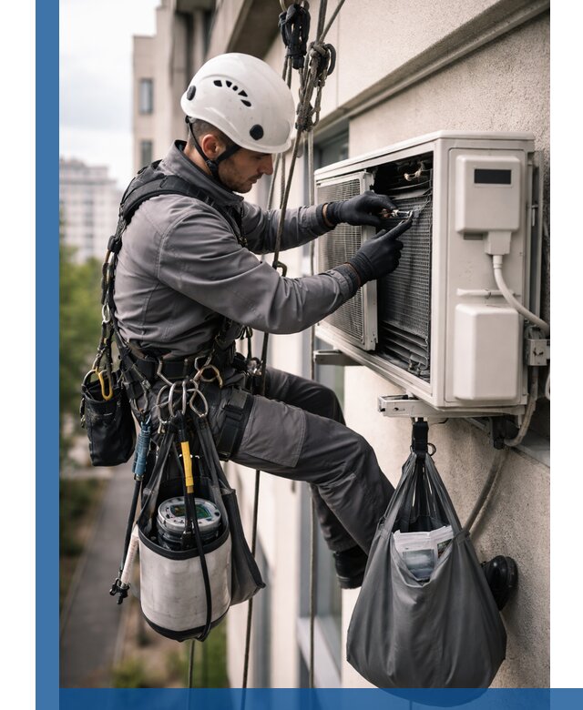 Обслуживание внешнего блока кондиционера в Балахне профессионально