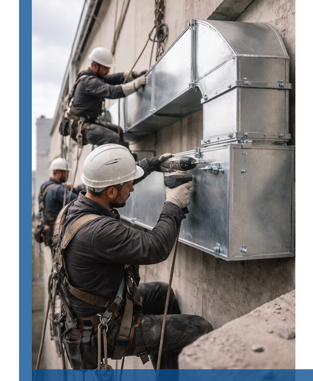 Профессиональный монтаж вентиляционных коробов в Балахне под ключ