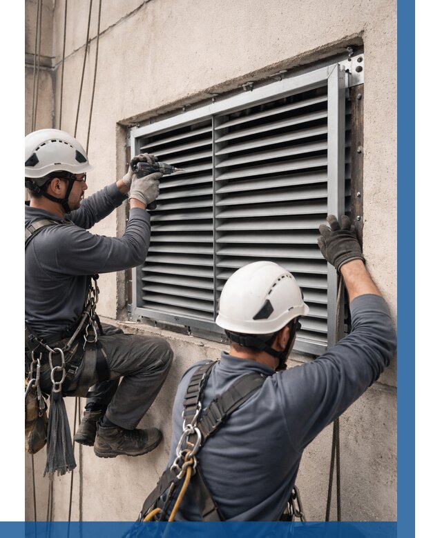 Монтаж вентиляционных решеток в Балахне от 4702 р. | ВЫСОТНИК-Блх