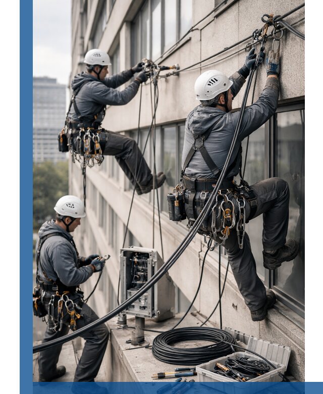 Прокладка оптоволоконного кабеля в Балахне под ключ с тестированием