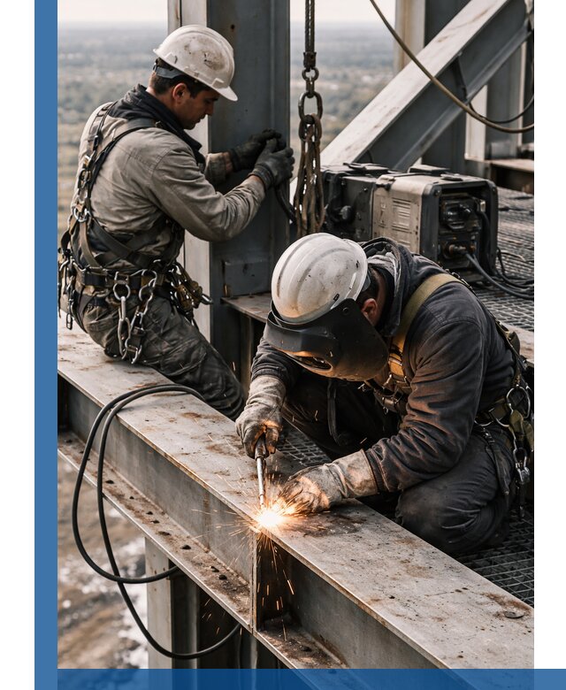 Высотные сварочные работы в Балахне для промышленных объектов