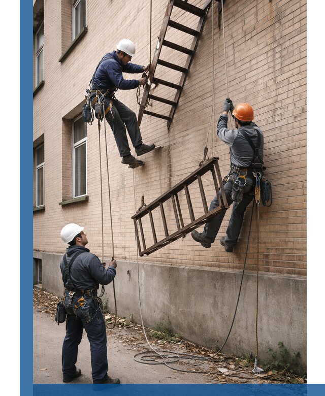 Демонтаж пожарной лестницы в Балахне быстро и безопасно