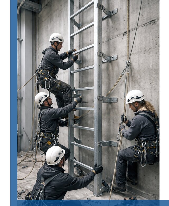 Монтаж металлических лестниц в Балахне под ключ со гарантией