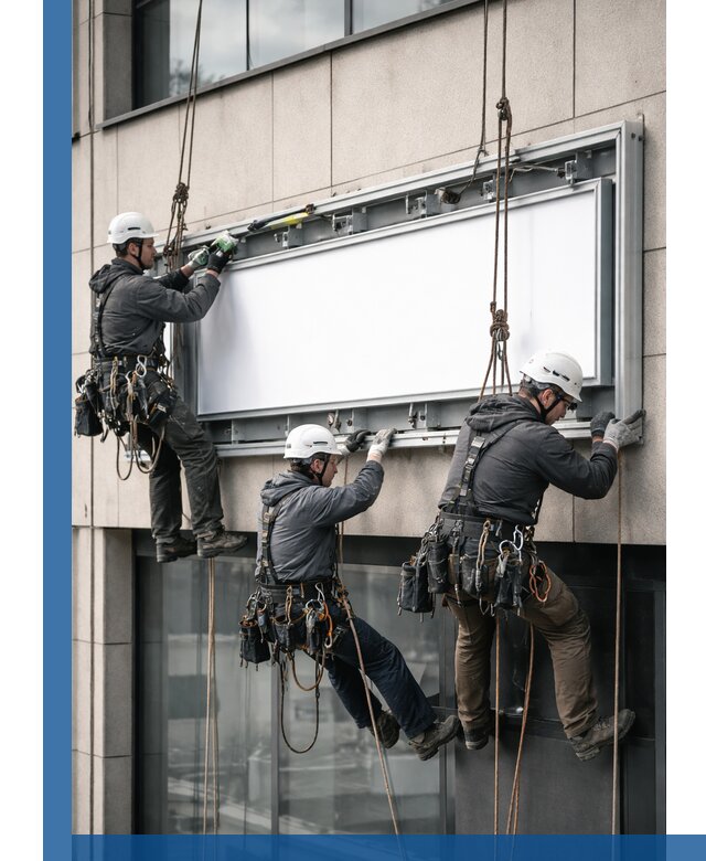 Профессиональный монтаж светового короба под ключ в Балахне