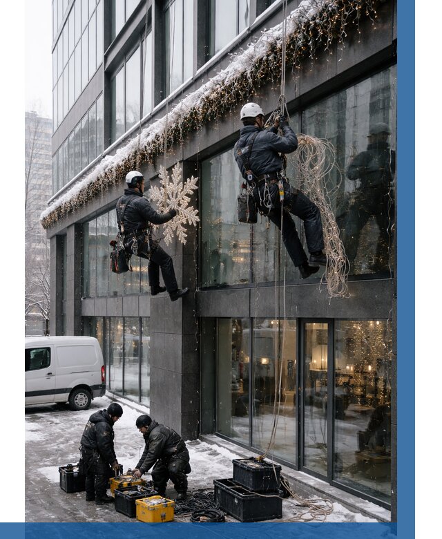 Демонтаж новогоднего оформления в Балахне от 5746 р. | ВЫСОТНИК-Блх