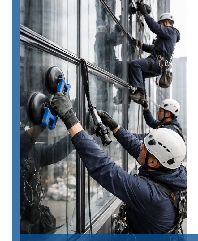 Радиусное остекление фасадов под ключ в Балахне с гарантиями