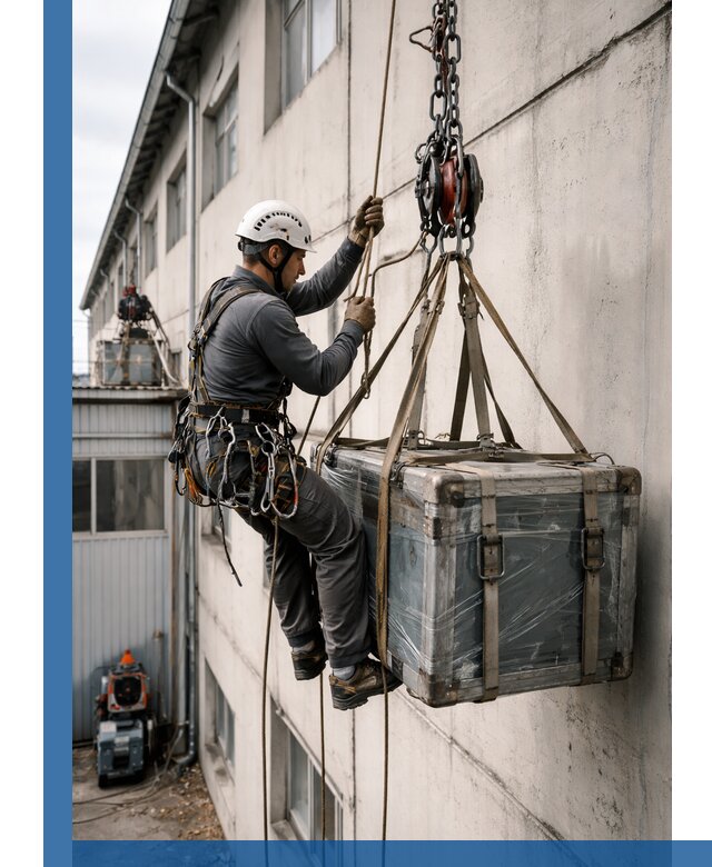 Подъем грузов на высоту в Балахне для промышленных объектов