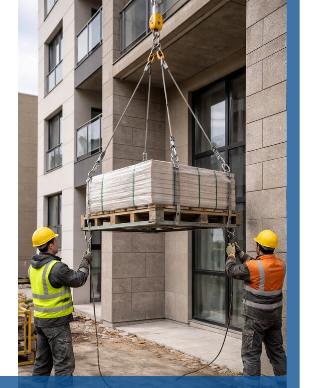 Подъем керамогранита на этаж в Балахне от 3657 р. | ВЫСОТНИК-Блх