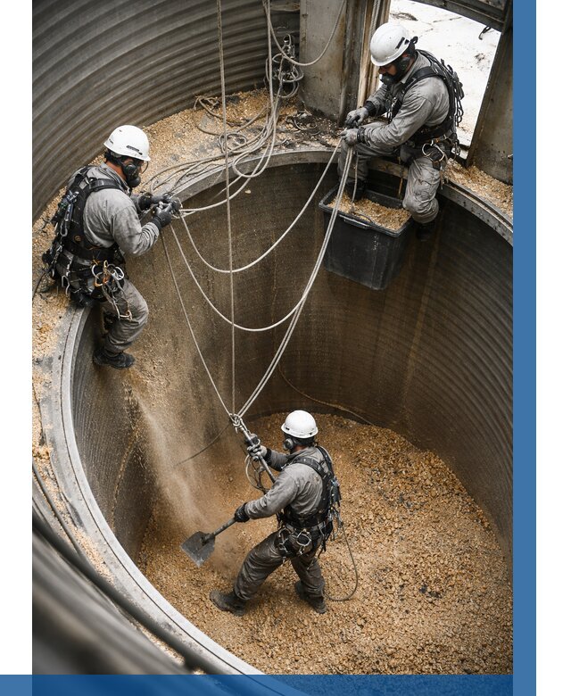 Чистка зерновых бункеров в Балахне от 12538 р. | ВЫСОТНИК-Блх