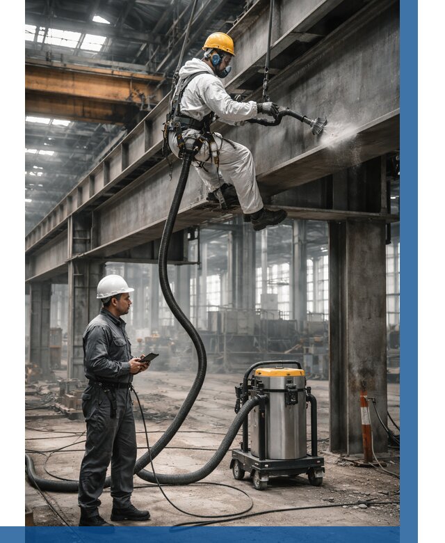 Обеспыливание конструкций в цехе в Балахне от 4388 р. | ВЫСОТНИК-Блх