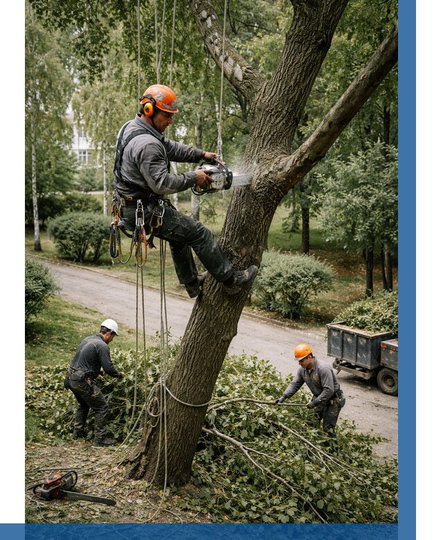 Кронирование деревьев в Балахне от 6791 р. | ВЫСОТНИК-Блх