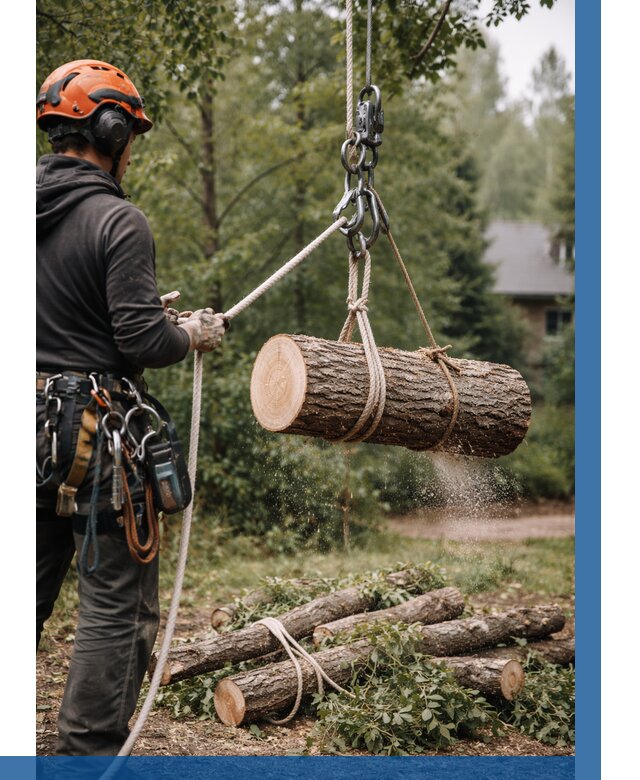 Валка деревьев частями в Балахне от 7836 р. | ВЫСОТНИК-Блх