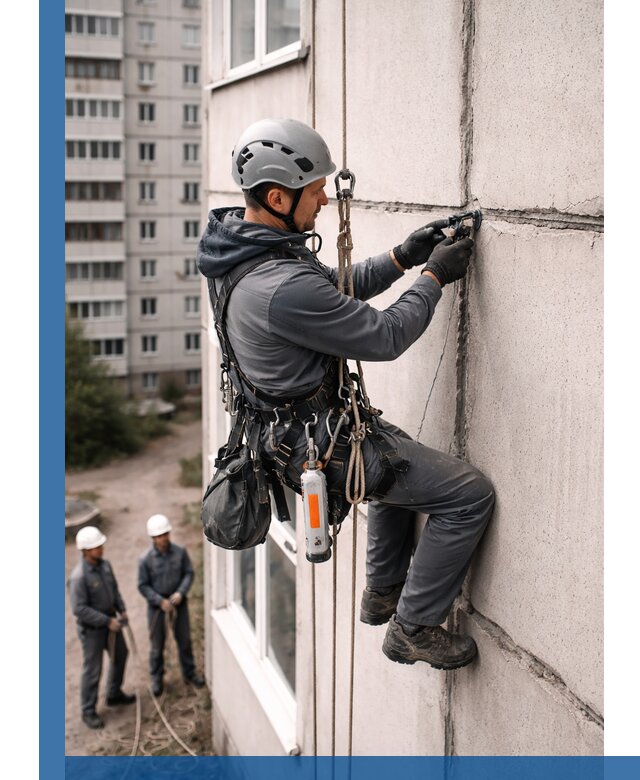 Обследование межпанельных швов и герметизация в Балахне