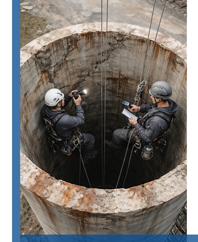 Обследование дымовой трубы: диагностика и оценка состояния в Балахне